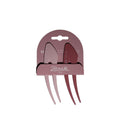 Janeke Large Pink Double Hair Clips for Secure Hold 2-Pack