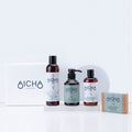 Aicha Lavender Bath Set with Shampoo, Conditioner & Soaps