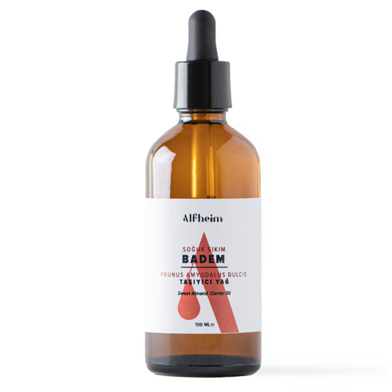 Alfheim Sweet Almond Carrier Oil for Skin & Hair 100 ml