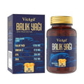 Allergo Vitagil Omega 3 1200 Fish Oil Softgels 60 Count