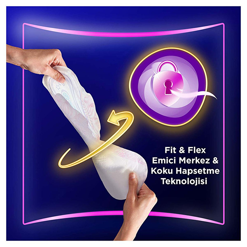 Orkid Platinum Hygienic Pads for Women - Zero Leakage, Extra Large, Comfortable Sleep Hygiene Products - Overnight Protection
