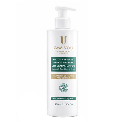 And You Detox Refresh Salt-Free Anti-Dandruff Shampoo 400 ml