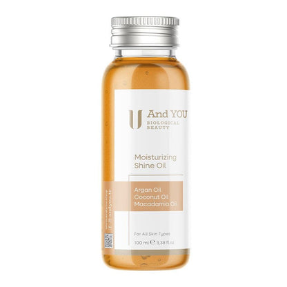 And You Shimmering Dry Body Oil with Gold Glow 100 ml