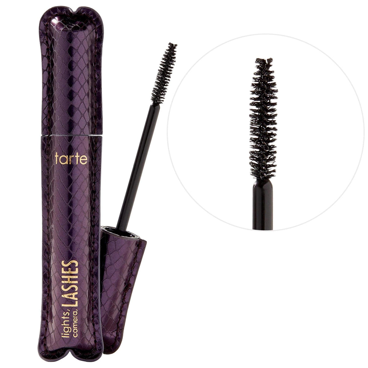 Lights, Camera, Lashes 4-in-1 Vegan Mascara - Lengthens, Volumizes, Curls & Conditions Lashes, Smudge-Proof & Cruelty-Free