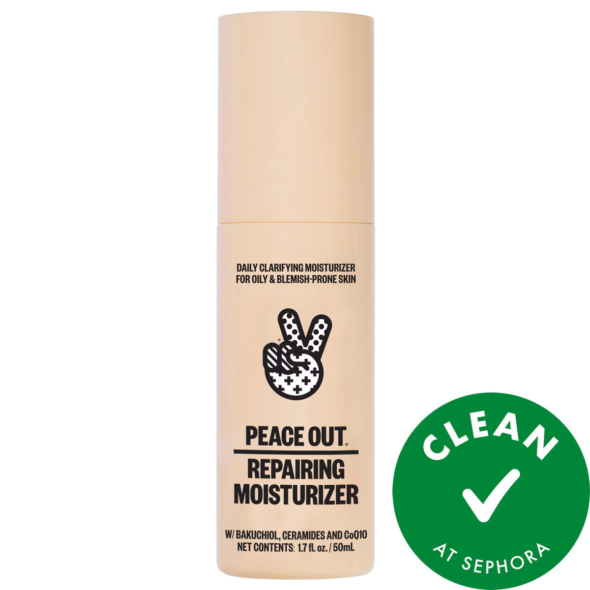 Daily Blemish Repairing Moisturizer - Vegan, Cruelty-Free Sensitive Skin Moisturizer for Blemish-Prone Skin