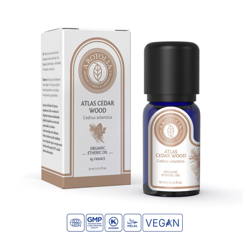 Arotolia Cedarwood Essential Oil for Skin & Diffuser 10 ml