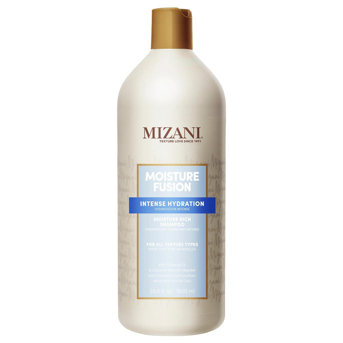 Moisture Fusion Moisturizing Shampoo: Quench Dry, Frizzy Hair with Argan Oil & Honey for Enhanced Curls & Hydration