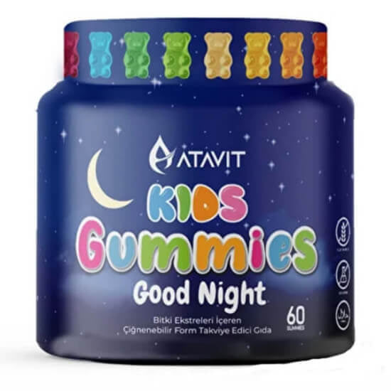 Atavit Kids Good Night Chewable Gummies 60 Count