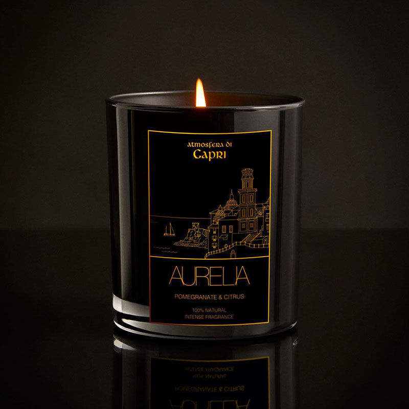 Aurelia Geneve Pomegranate & Citrus Scented Candle 180g