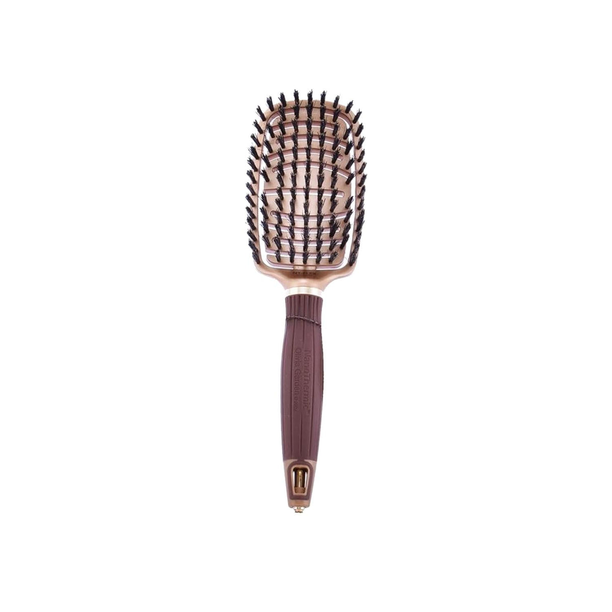 Olivia Garden NanoThermic FlexBoar Hair Brush - Advanced Styling Tool for Healthy Hair