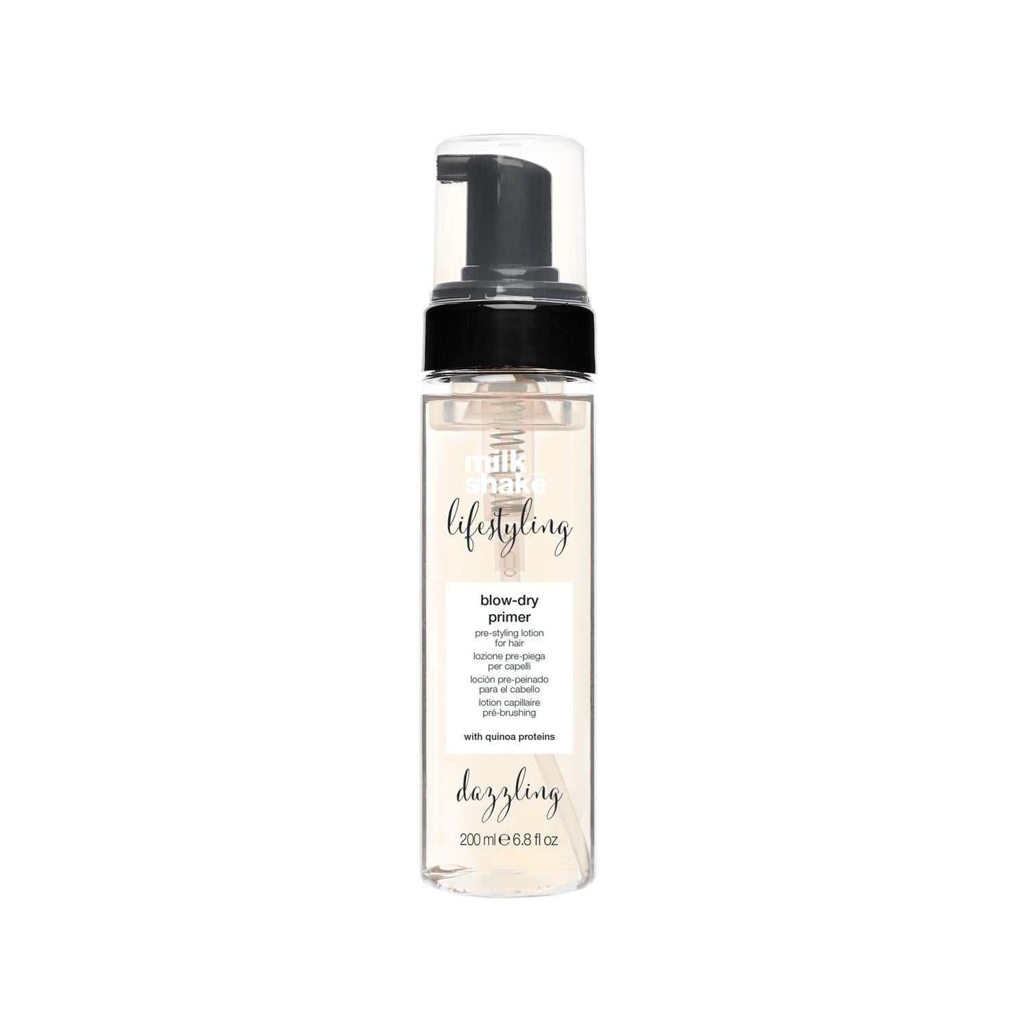 milk_shake Lifestyling Blow-Dry Styling Lotion - 200ml Hair Styling Product for Blow-Dry Care
