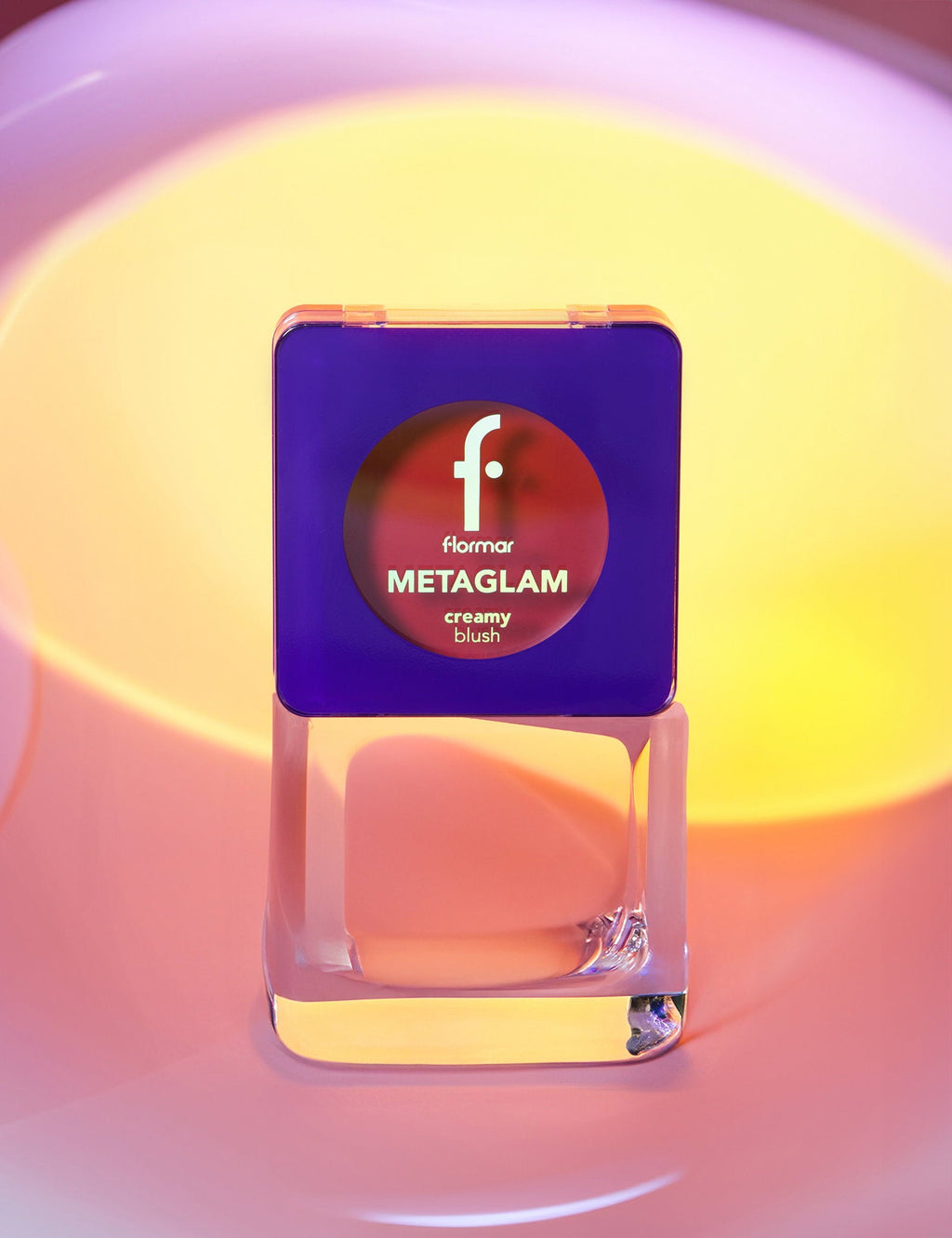 Flormar Metaglam Creamy Compact Blush with Matte Finish