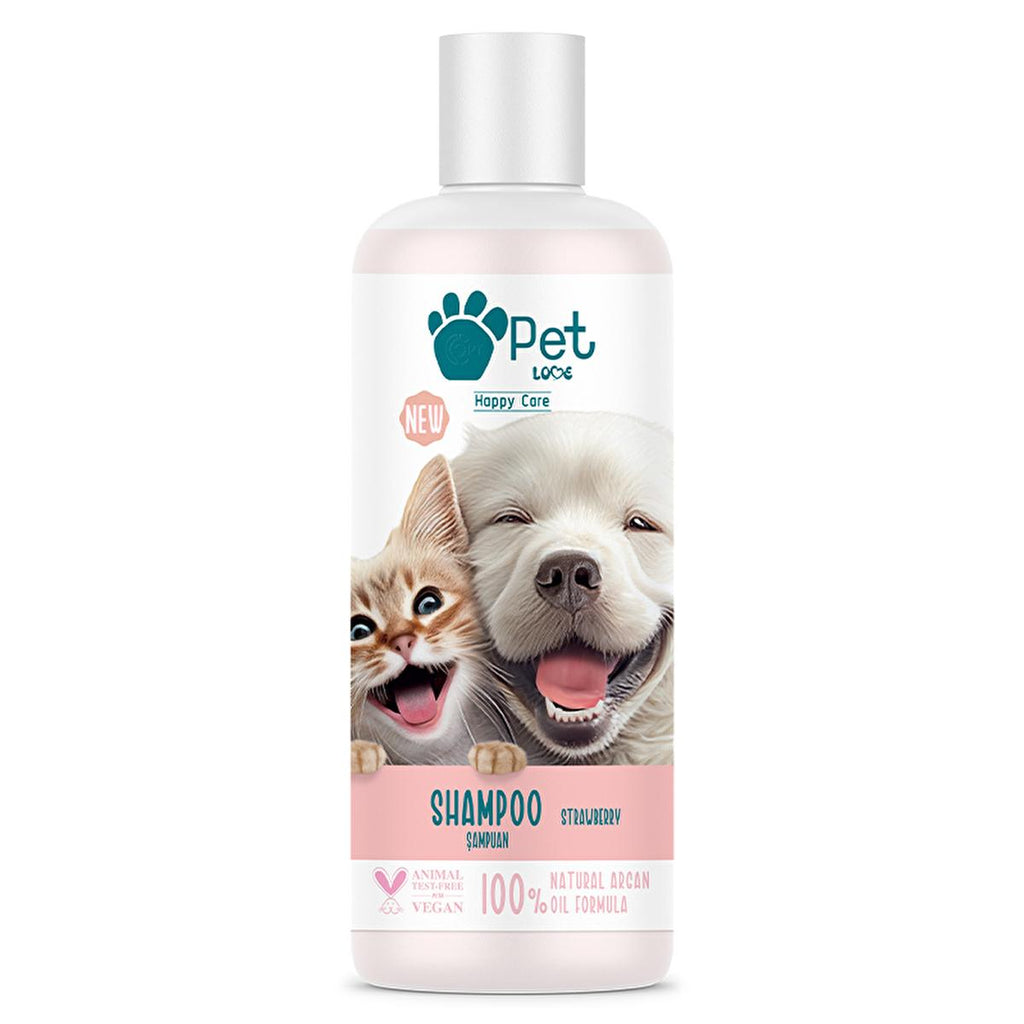 Pet Love Argan Oil Pet Shampoo for Cats & Dogs - Natural, Gentle, 8.45 fl oz