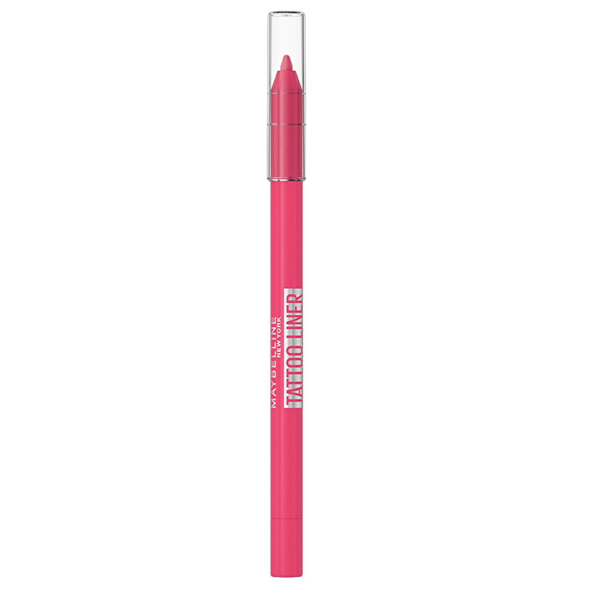 Maybelline Tattoo Liner Gel Eyeliner 302 Ultra Pink - Long-Lasting, Waterproof Eyeliner for Intense Eye Color