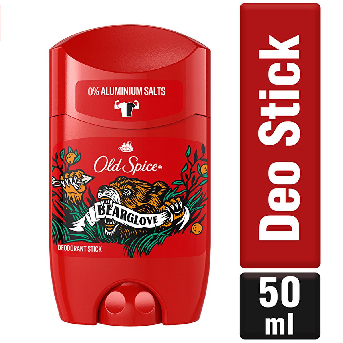 Old Spice Bearglove: Long Lasting Men's Deodorant Stick - Powerful Odor & Stain Protection, Masculine Scent