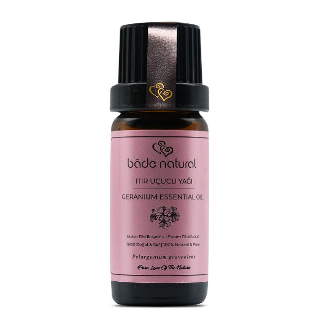 Bade Natural Geranium Essential Oil for Skin Massage 10 ml
