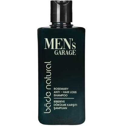 Bade Natural Men's Garage Rosemary Hair Strengthening Shampoo 300ml