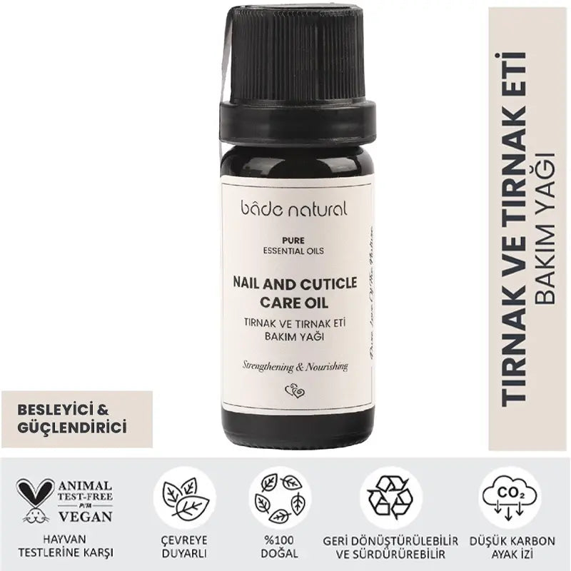 Bade Natural Nail & Cuticle Oil for Strong Nails 20ml
