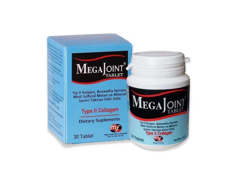 Mega Joint - 30 Tablets, Joint Health Supplement for Pain Relief & Mobility