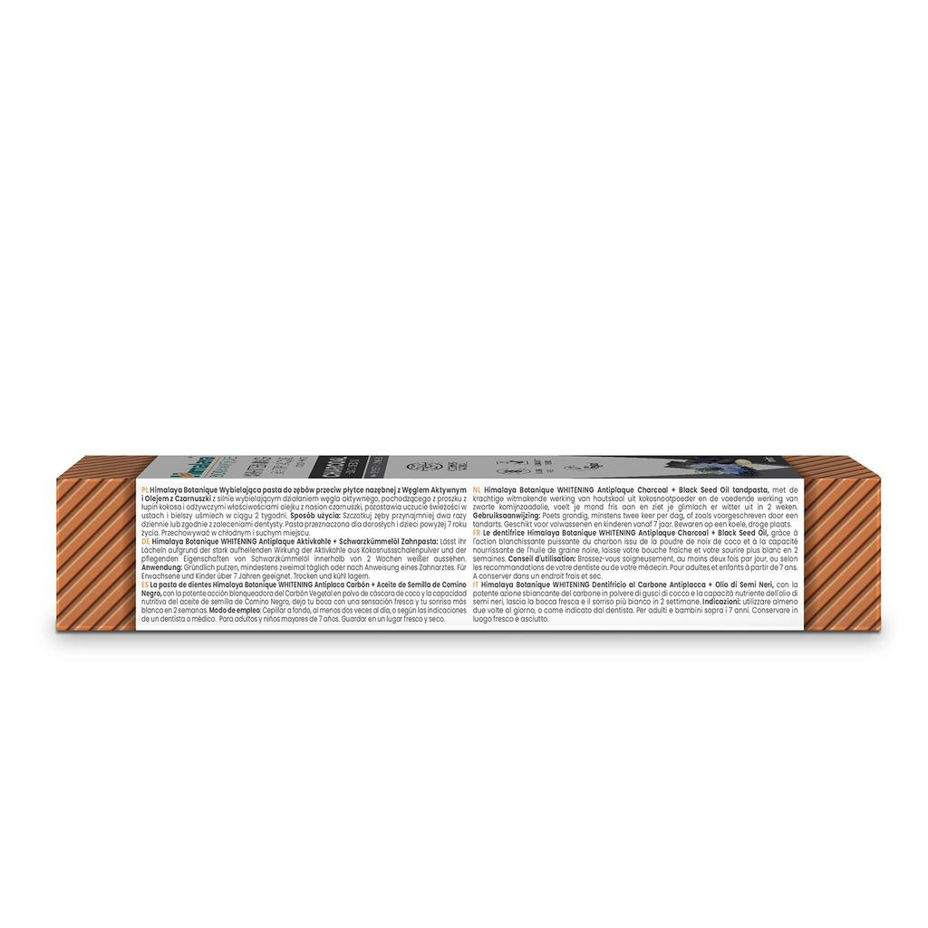 Himalaya Charcoal & Black Seed Oil Whitening Toothpaste 75 ml