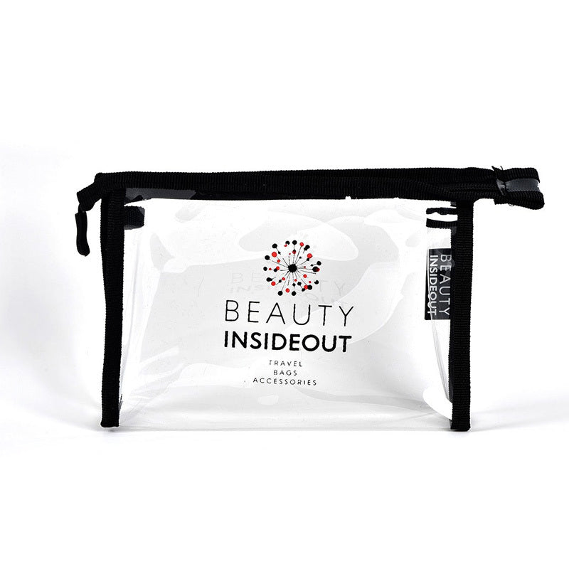 Beauty Insideout Small Transparent Makeup Bag 1 pc