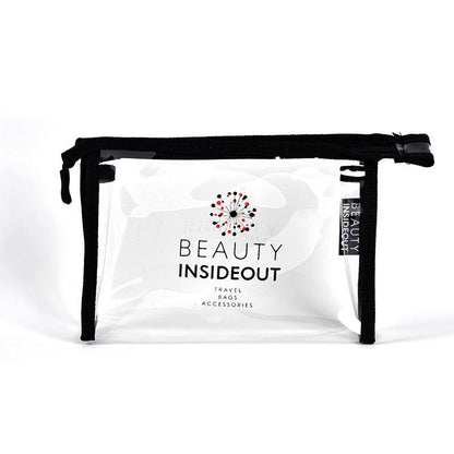 Beauty Insideout Small Transparent Makeup Bag 1 pc