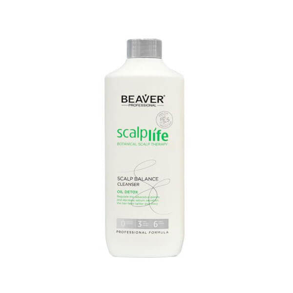 Beaver Scalp Balance Cleanser Oil Detox Shampoo 298 ml