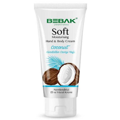 Bebak Soft Coconut Moisturizing Cream for Soft Skin 75 ml