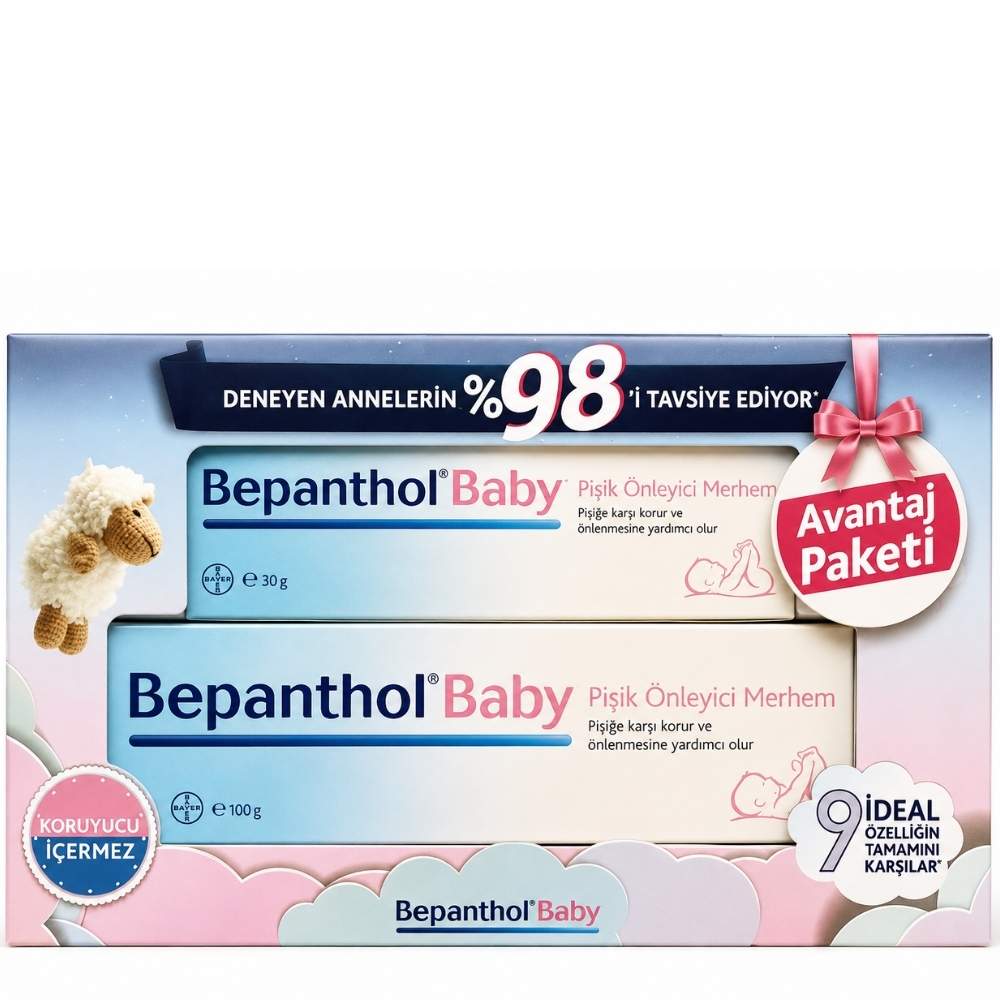 Bepanthol Baby Diaper Rash Ointment Duo Set 30g + 100g