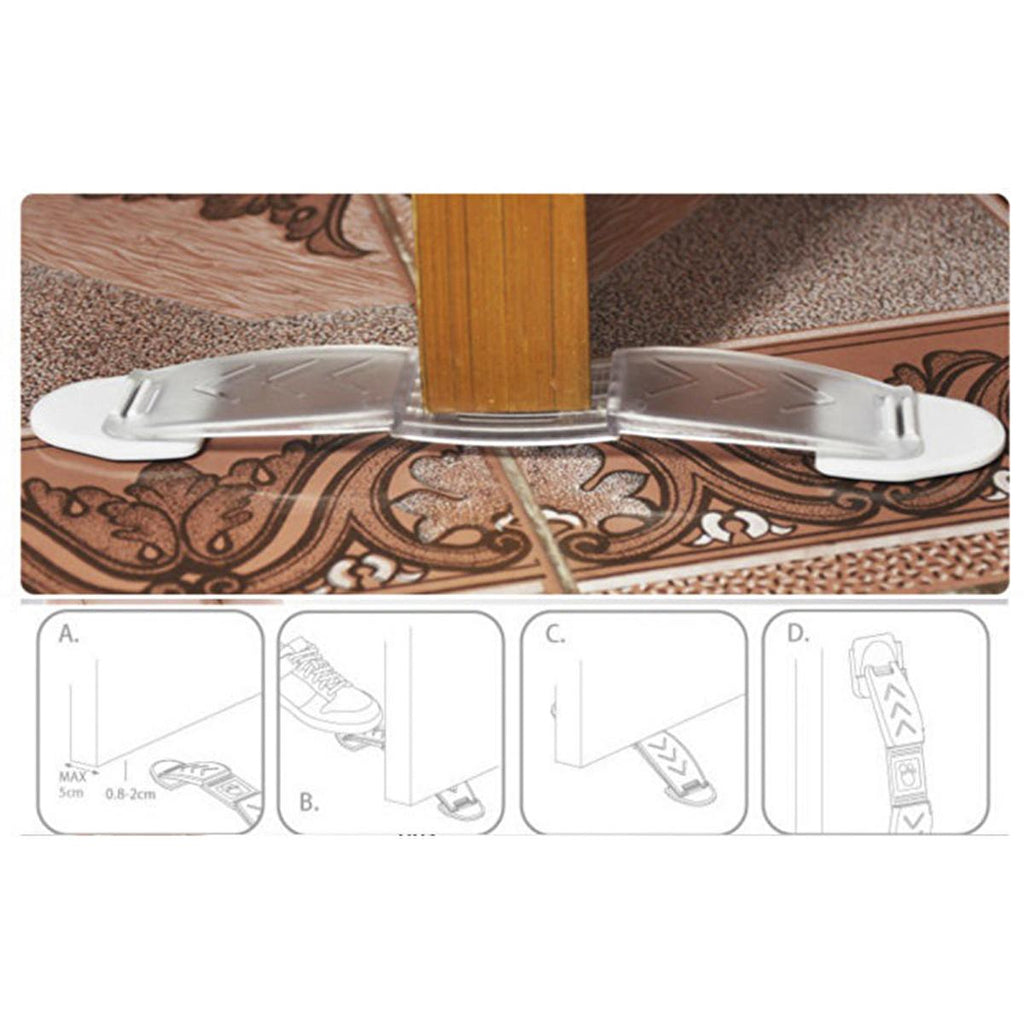 Miny Baby Safety Door Stopper - Transparent Childproofing Solution for Finger Protection