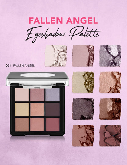 Flormar 9-Color Eyeshadow Palette Matte & Shimmer 9g