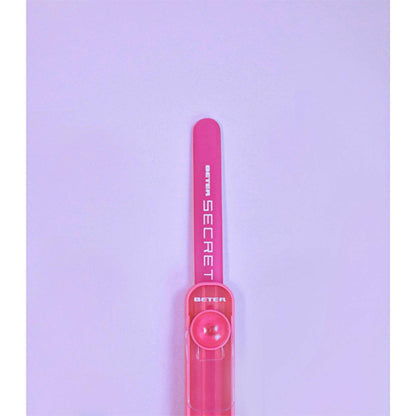 Beter Tempered Glass Nail File - Folding Nail Care Tool for Gentle Shaping & Smoothing