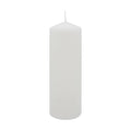 Rubin Licht White Pillar Candle for Home Decor 200x70 mm