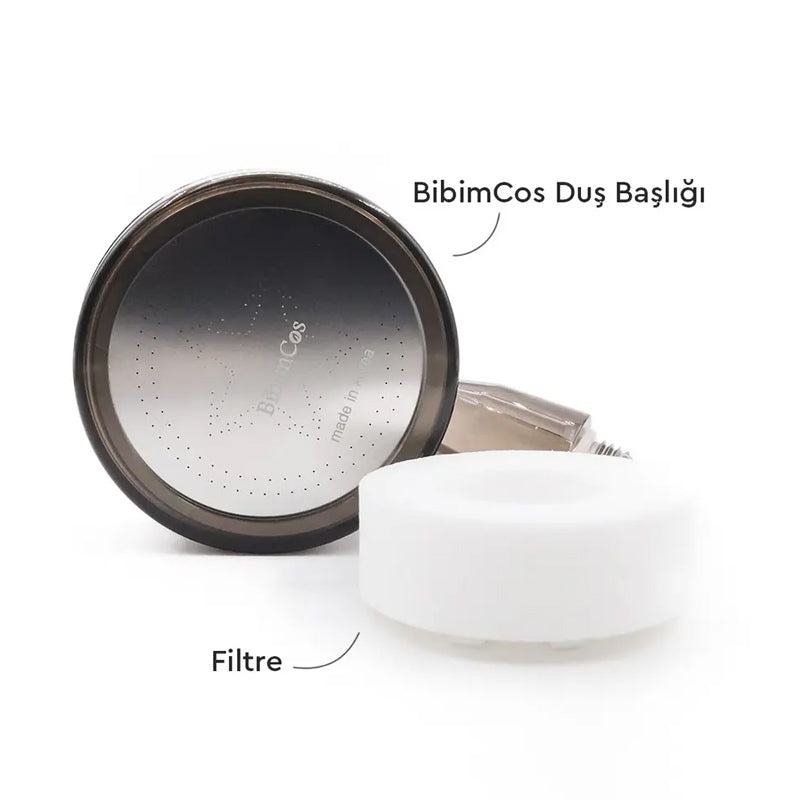 Bibimcos Mini Shower Head Portable Filtered Shower Head