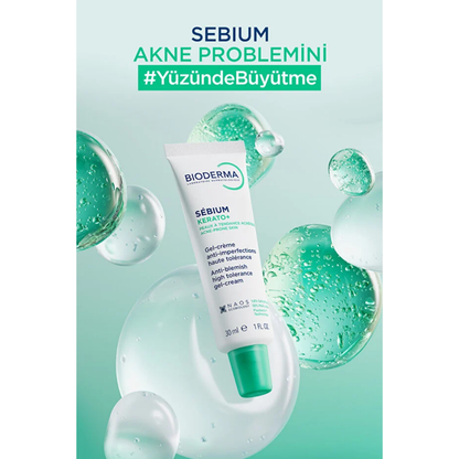 Bioderma Sebium Purifying Cleansing Gel & Kerato Cream Set