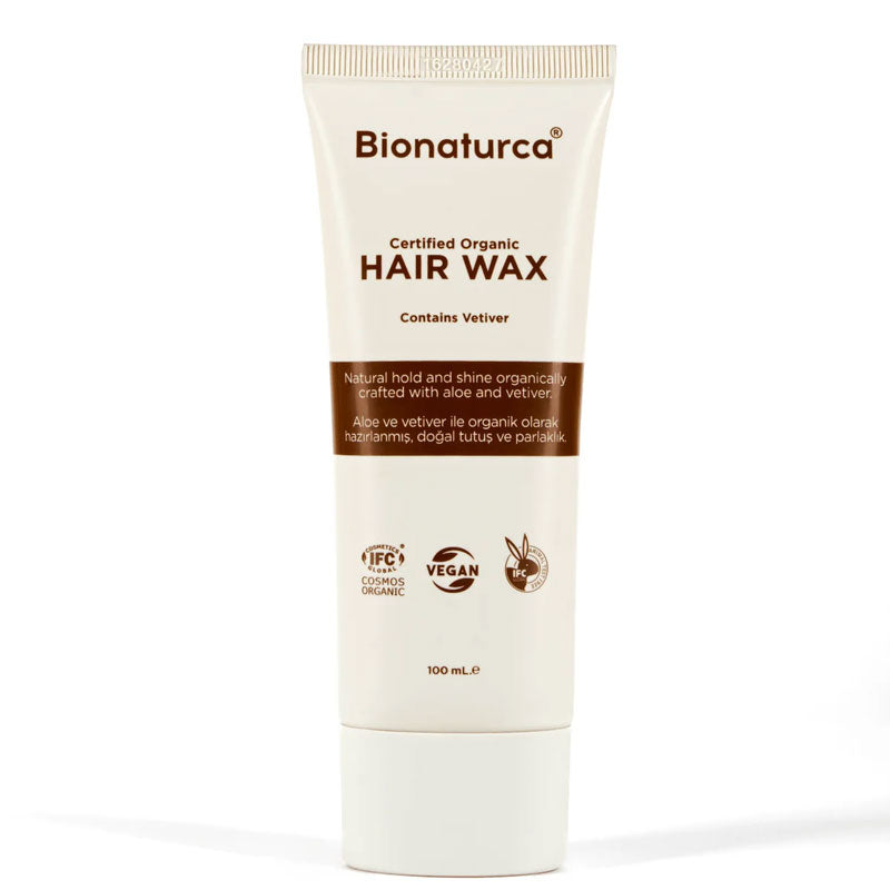 Bionaturca Organic Vetiver Hair Styling Herbal Wax 100 ml