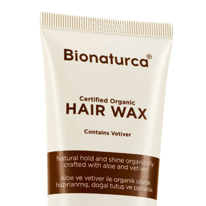 Bionaturca Organic Vetiver Hair Styling Herbal Wax 100 ml