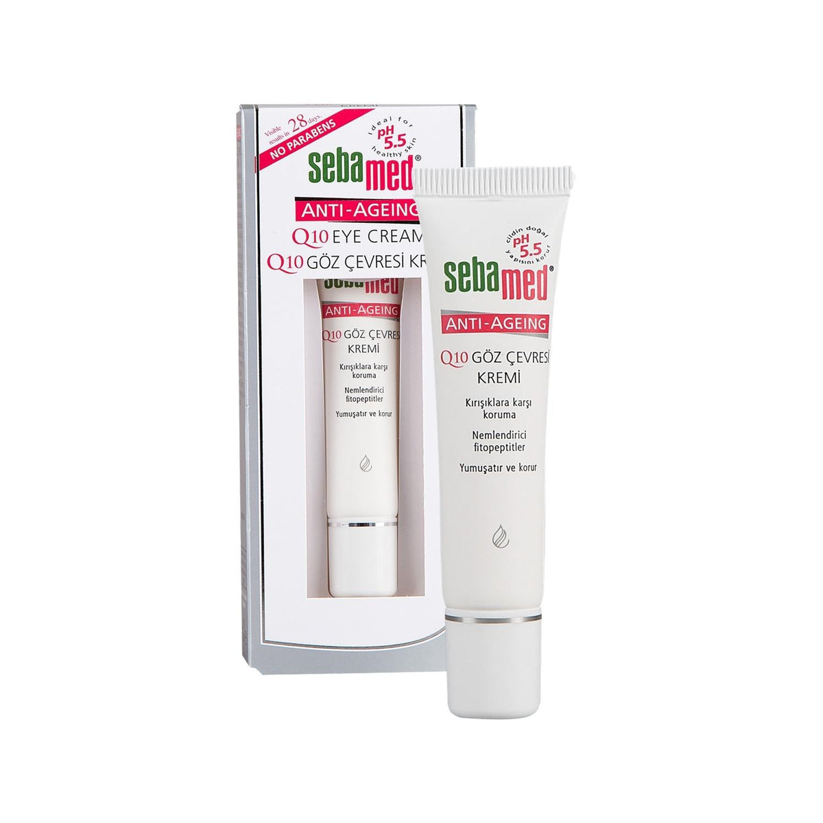Sebamed Anti-Wrinkle Eye Cream 15ml - Dermatologically Tested Anti-Aging Skincare