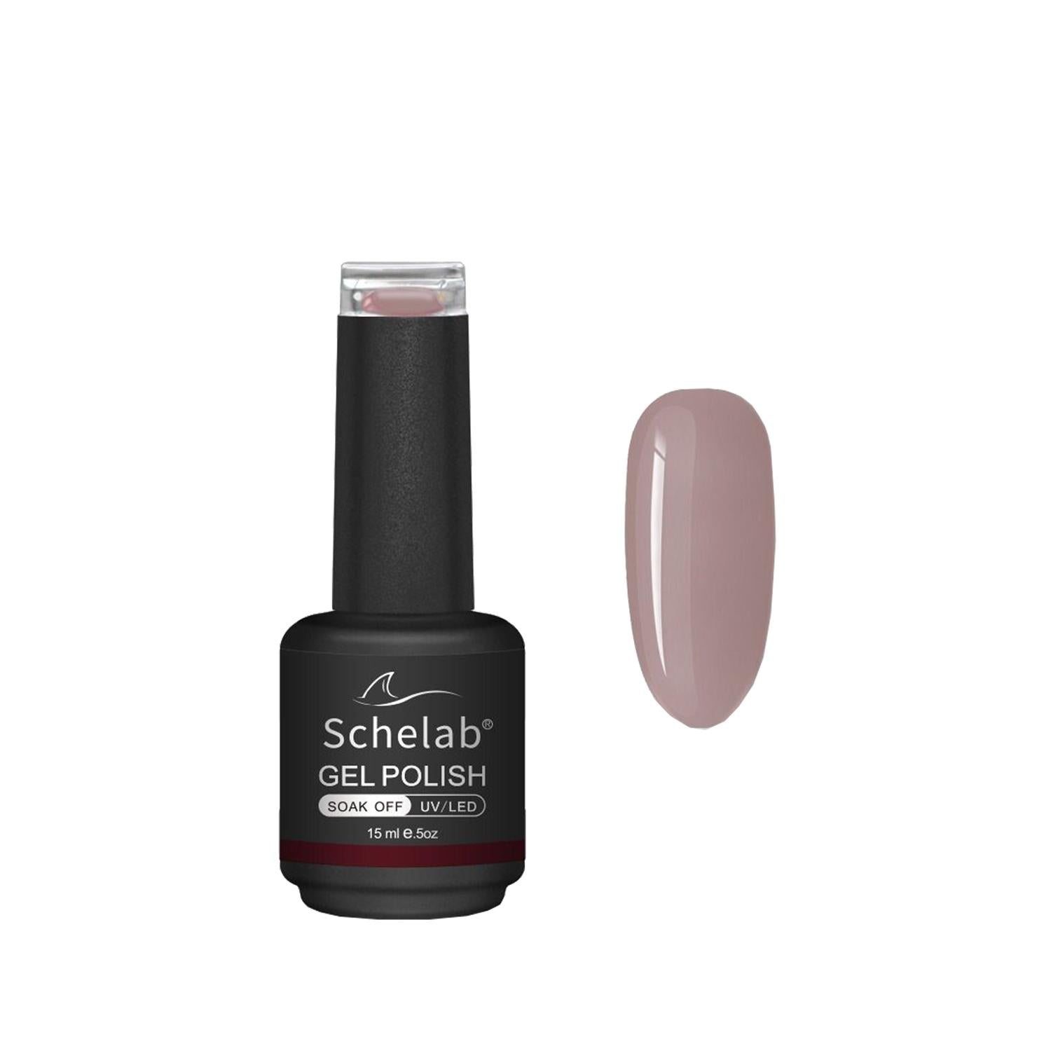 Schelab 3 Step Gel Nail Polish - Long Lasting Salon Quality Finish at Home, 001 Shade, 0.51 fl oz