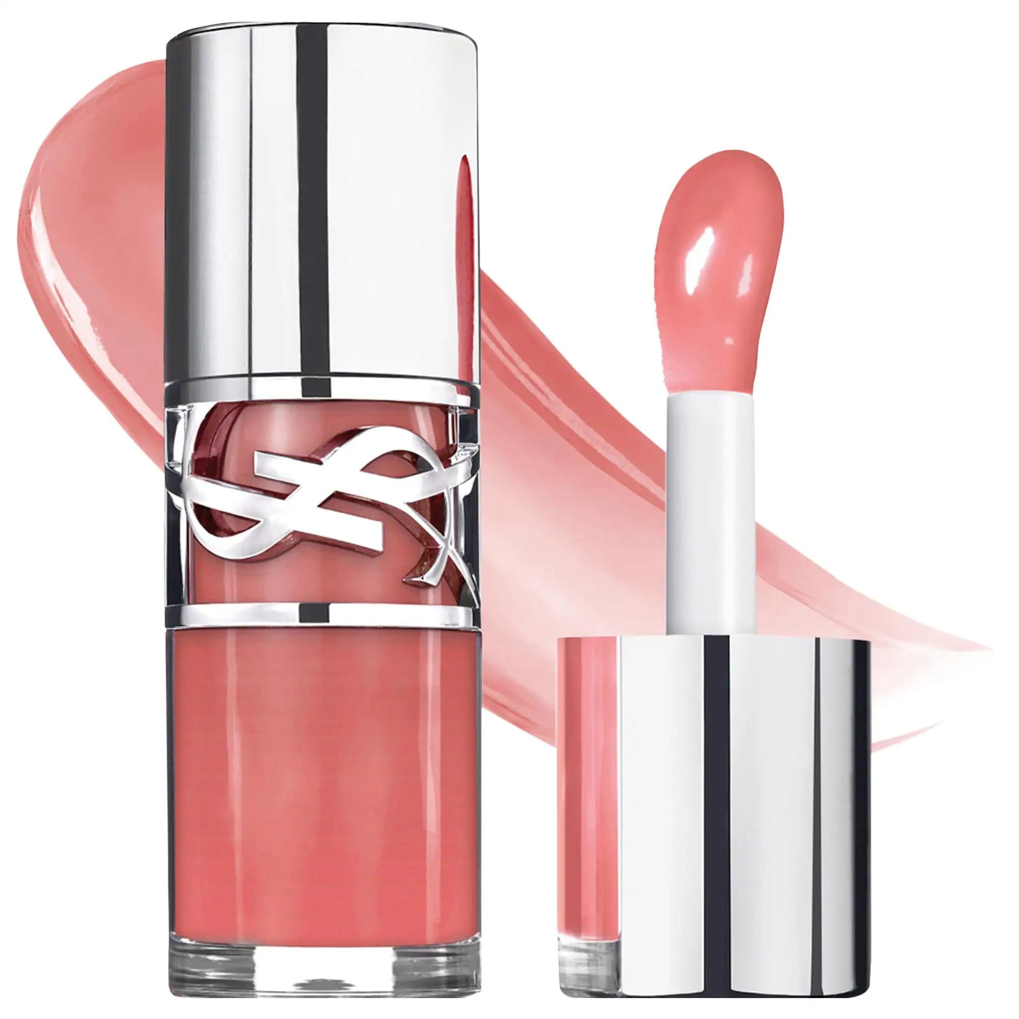 YSL Loveshine: Hyaluronic Acid Lip Plumping Oil Gloss for Hydrated, Fuller Lips - Non-Sticky, Long-Wearing Shine