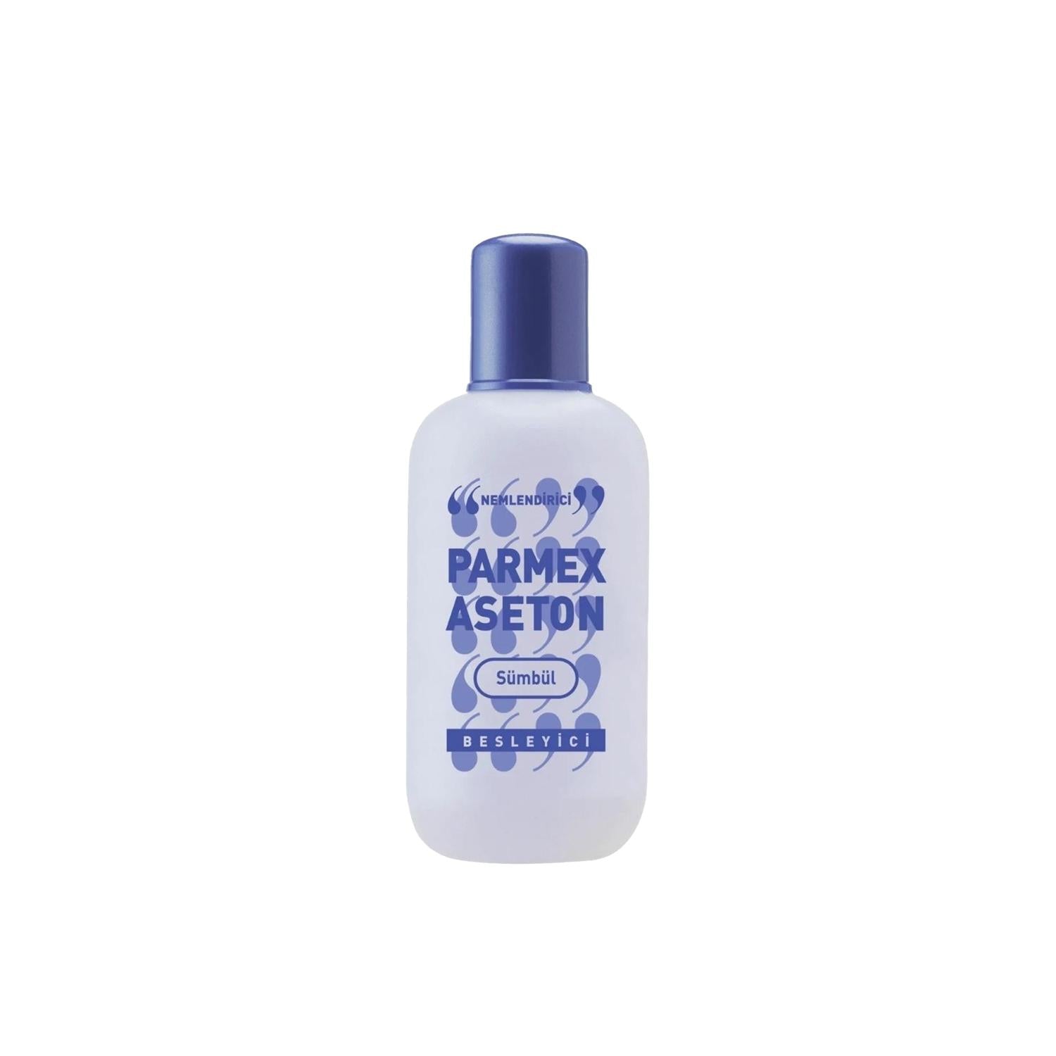 Parmex Nail Polish Remover - 125ml Hyacinth Scented Acetone for Effective Removal