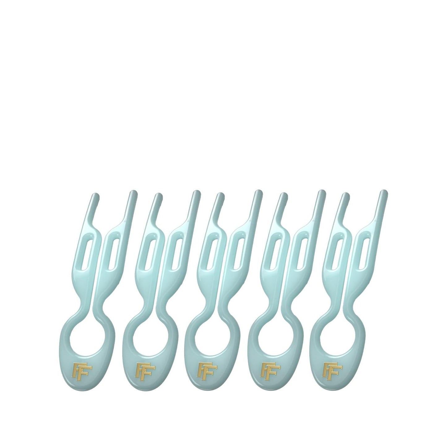 Fiona Franchimon No 1 Hairpins in Tantalizing Blue 5-Pack