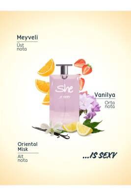 She Sexy Perfume and Deodorant Set for Women - Long-Lasting Fragrance, Alcohol & Paraben-Free, Skin-Friendly - Fresh & Sophisticated Scent