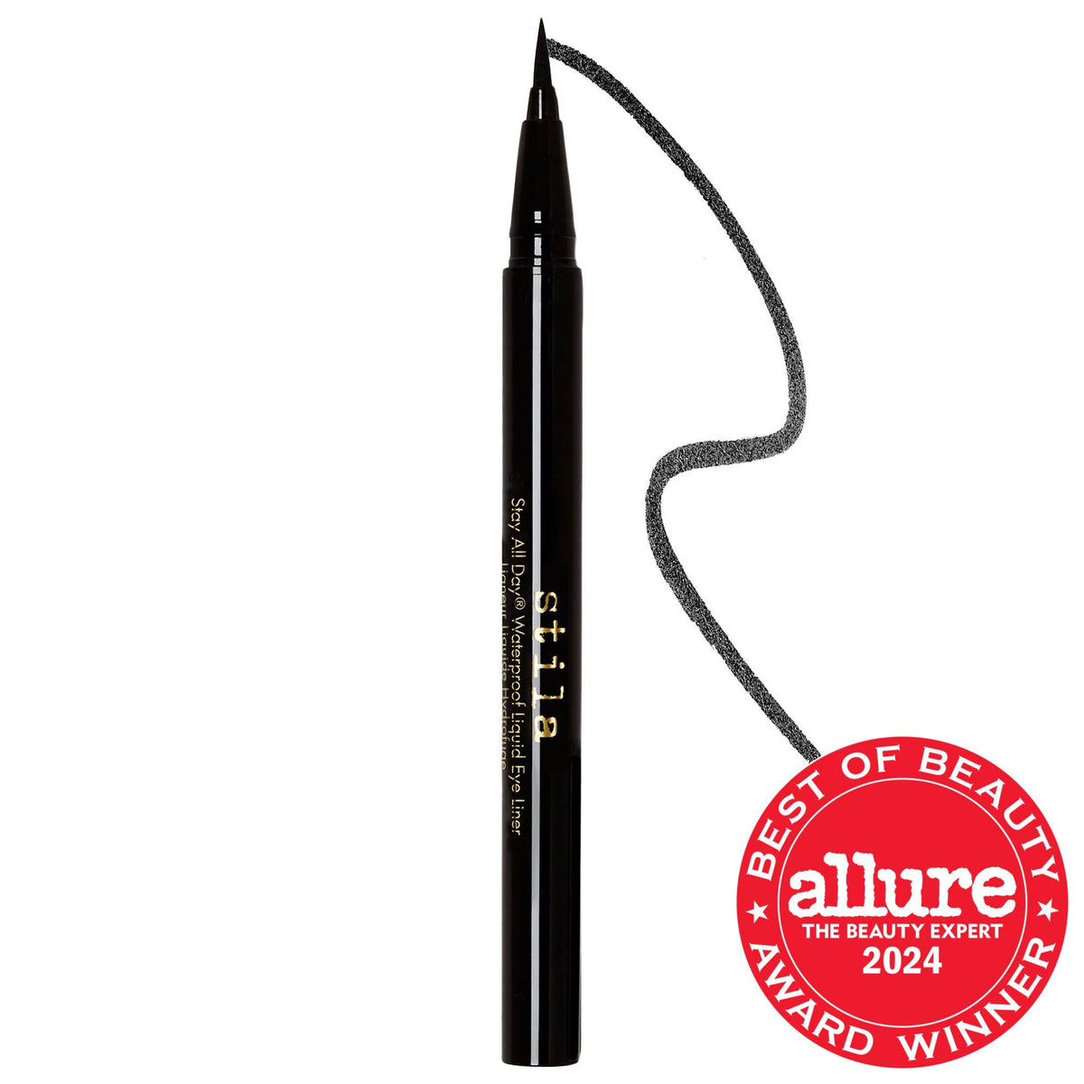 Stay All Day Waterproof Liquid Eye Liner by Stay All Day - Long-Lasting, Smudge-Proof, Easy Application
