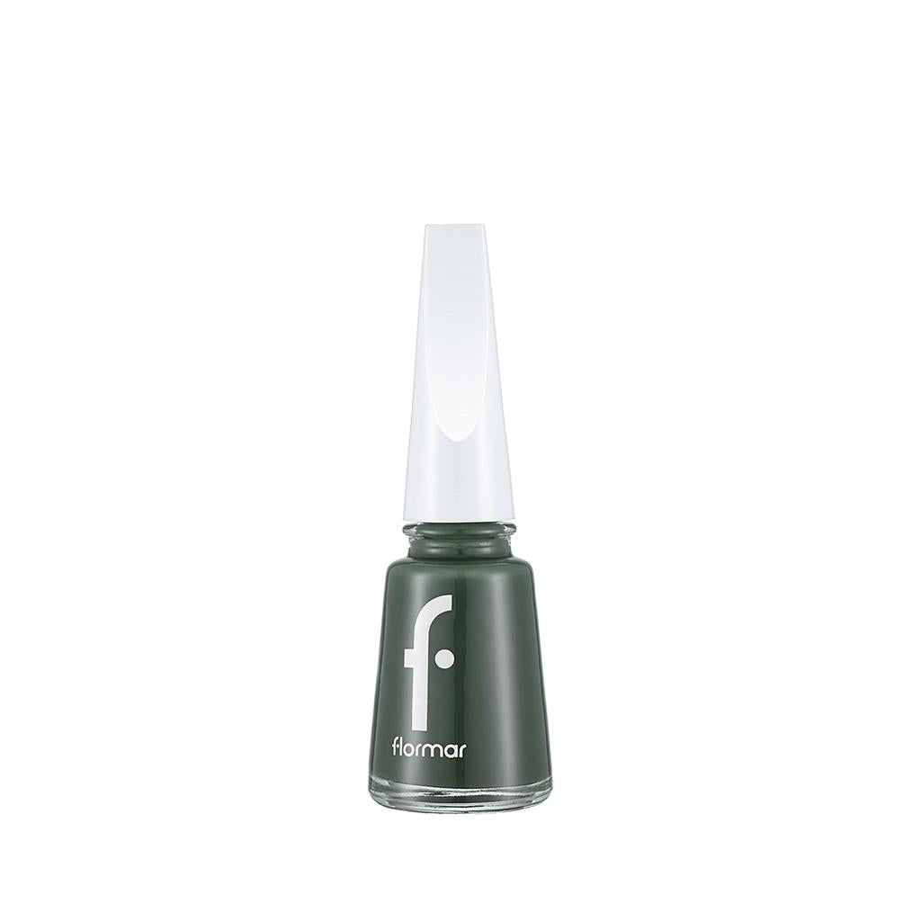 Flormar Nail Enamel High Pigment Polish 453 Khaki Green