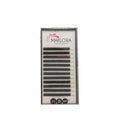 Maklora False Eyelashes - D Curl, Silk Material, 0.10 Thickness, 9mm Length - Enhance Your Natural Look