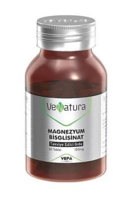VeNatura Magnesium Bisglycinate Dietary Supplement - 60 Capsules, Gluten-Free, Supports Overall Health
