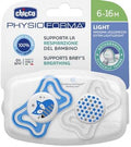 Chicco Physio Silicone Pacifier 2-Pack for Boys 6-16M