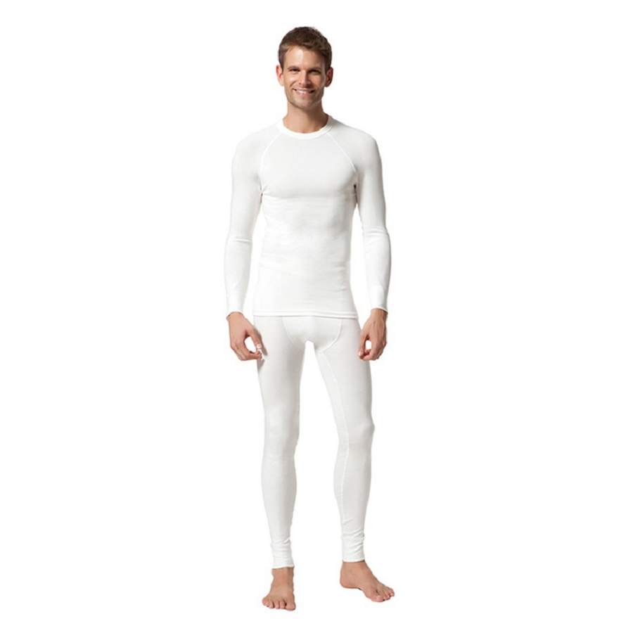 Cift Kaplan 1000 Thermal Long Sleeve Top in White