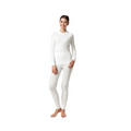 Cift Kaplan 1013 Women's Thermal V-Neck Top in White